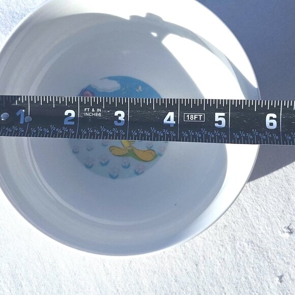 Vintage Collector's Looney Tunes Gibson Tweety Bird 6" Bowl No Chips Sparkling - Picture 7 of 10